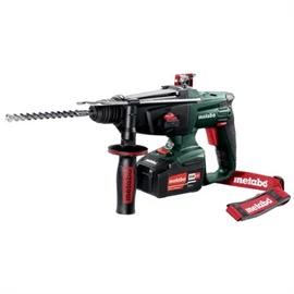 METABO KHA 18 LTX Akkus Kombikalapács+ ASC 55 töltő &amp; 1dbx2,0Ah,1dbx5,2Ah/18V Li-Ion HD akku (600210510)