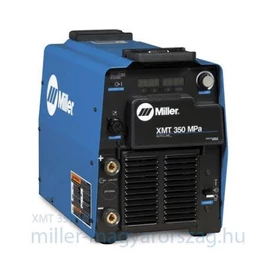 Miller XMT 350 MPa ipari inverteres hegesztő áramforrás 1+3 fázisról is, MMA, Cell, TIG-Lift, 300&amp;350A@60%, 36,3kg 907366002 Akciós!