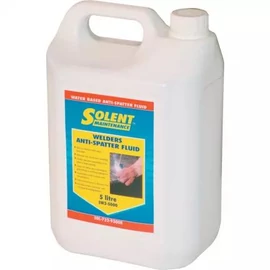 Hegesztési letapadásgátló folyadék, nem gyúlékony, nem toxikus, biológiailag lebomló SOLENT SW2-5000 5 l/kanna SOL7329310K