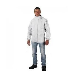 Hegesztő Kabát, marha hasítékbőr, takart patenttal L-XL-es méret 57455, 57456 Ganti