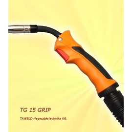 MIG/MAG pisztoly TGF18 4m forgónyakas, gázhűtéses 210A CO2 &amp; 180A kevertgázzal 60% Bi-vel TAWELD 10184450