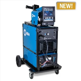 Miller MIG Deltaweld® 500 áramforrás Insight funkcióval 500A 400V+ Intellx™huzalelőtoló+adatgyüjtő+vízhűtőkör+összekötőkábel+szállító kocsi