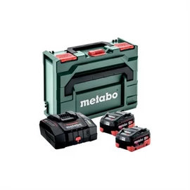 METABO Akkus alapkészlet 2x18V/10 Ah LiHD akku+ ASC 290 töltő+metaBOX 685304000 