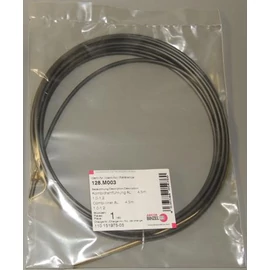 Huzalvezető teflon-carbon fekete Ø1,0-1,2mm 4,5m  BINZEL 128.M003