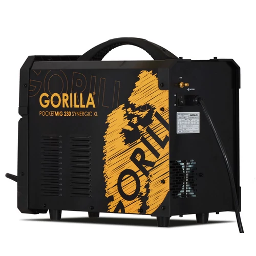MIG/MAG Heg. gép Iweld GORILLA POCKETMIG 230 Synergic(MIG/BKI) invertres,(230V,Bi:218@60%,D=300mm/15kg) 800MIG230SYN