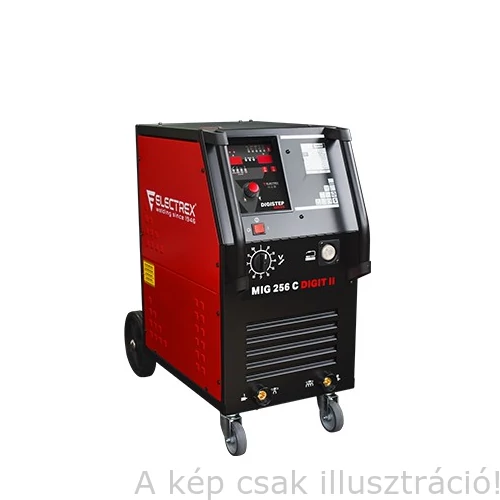 Heg. inverter ELECTREX MIG 256 C DIGIT II félautomata MIG/MAG (60% 180A | 100% 130A, 400+/-10%V) test és munkakábel nélkül  PA05ELM052A