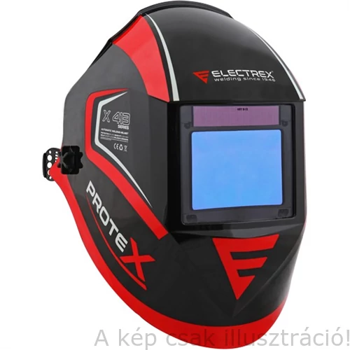 Hegesztő fejpajzs ELECTREX X413 (TIG, MIG / MAG és MMA)  579 ELECTREX X413 CC111222