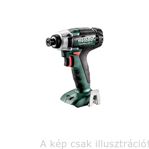 METABO PowerMaxx SSD12 12 V-os 115Nm-ig,(0-2500/min) 1/4