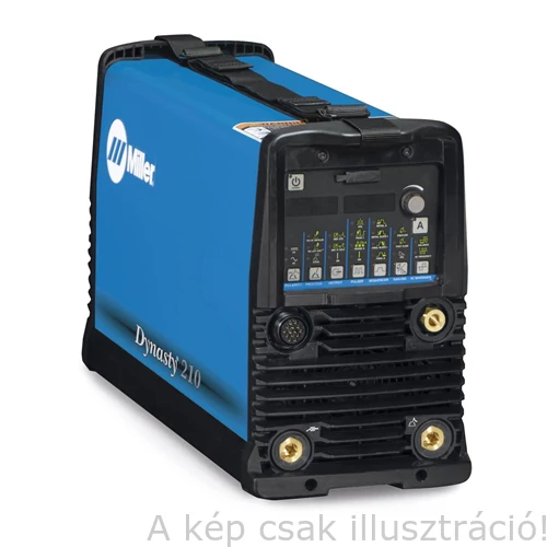 Miller Dynasty® 210 DX,HF és TIG-lift AVI AC/DC impulz 120-480V hegesztőgép (1 és 3 fázisról is 1–210 A,21.3 kg) 907686003