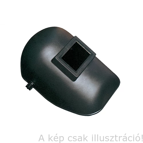 Hegesztő fejpajzs 90x110mm fekete műanyag     GCE   548910000017
