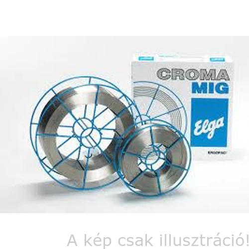 MIG 316LSi (19/12/3 NC Si) 1,0mm 15kg/cs. sav és lúgálló hegesztőhuzal Elga CROMAMIG 98102010