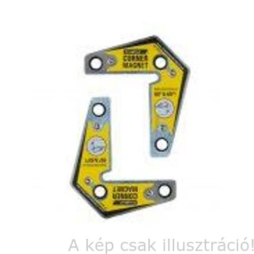 Mágnes KÜLSŐ SAROK hegesztéshez StrongHand MST327C (14kg max húzó erő, (83 x 95 x 16 mm) Szögek:120° 60° 90° (0.4 kg)