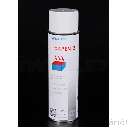 Spray heg. varrat repedésvizsgáló,penetráló,piros,500ml EXAPEN-2 750EXAPEN2