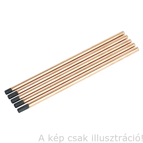 Szénelektróda 13,0x355mm rézbevonattal/ Carbon-Arc Electrode, Selectrarc, 50db/doboz-box