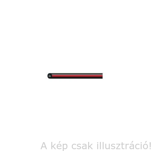 Huzalvezető teflon-carbon piros/fekete Ø1,0-1,2mm 4,5m IW.8327P204045