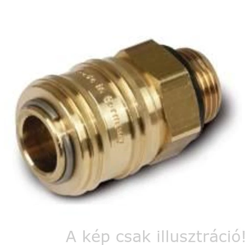 Levegős gyorscsatlakozó 1/4