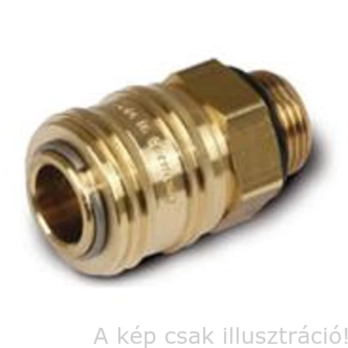 Levegős gyorscsatlakozó 1/4