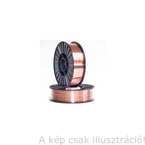 SG3 (EN440:G4Si1) 1,0mm  5kg/cs.  tömör, rezezett hegesztőhuzal, védőgázas D200 FÉMKOSÁRON, precíziós Dratec