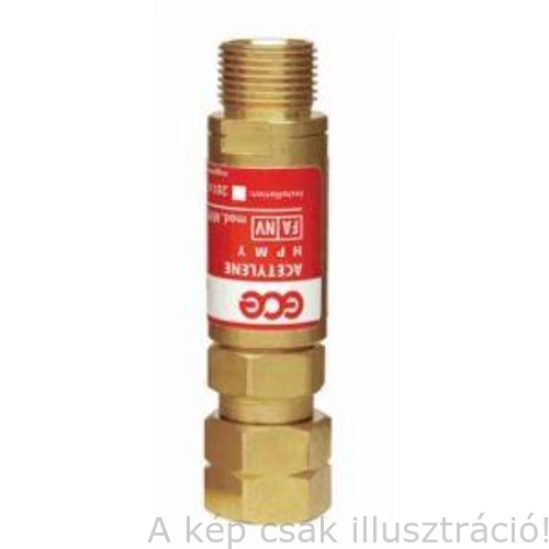 Visszaégés gátló patron markolatra Égő gáz 3/8