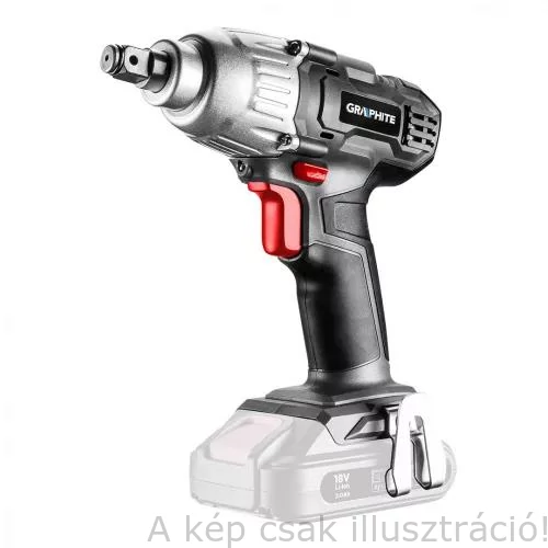 GRAPHITE 58G018 Akkus ütvecsavarozó 18V Li-I akku és töltő nélkül Energy+ rendszer 58G018