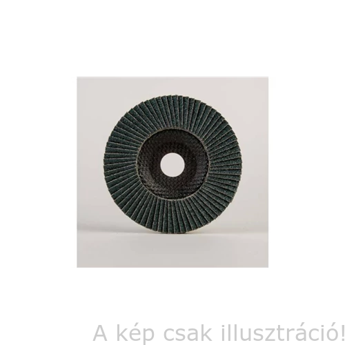 125mm-Z,E-80 lamellás csiszolótányér Powerflex-RIO  kúpos,G19 zirkonium 10db/csomag (W229734)