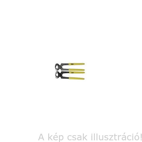Harapófogó 180mm,1,1 kg 17x500 sárga PVC nyéllel JUCO 21N1022
