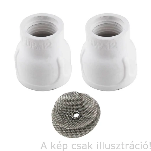 Kerámia gázterelő gázlencséhez SR9/20-as pisztolyhoz készlet Furick Cup®  - Fupa #12 2db/csomag+diffúzor - CK WORLDWIDE -FU12KOKN