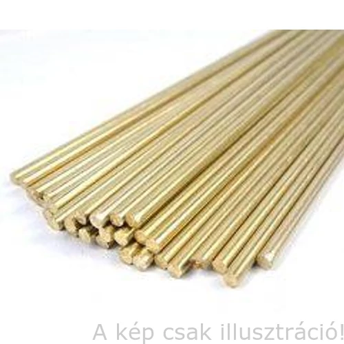 Láng pálca rezezett ötvözetlen acél  ELIGAS 1 (EN 12536:OI /DIN:GI) 4,0x1000mm (5kg/cs.)