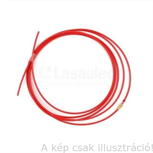Huzalvezető teflon piros Ø1,0-1,2 3m IW.800CF10123