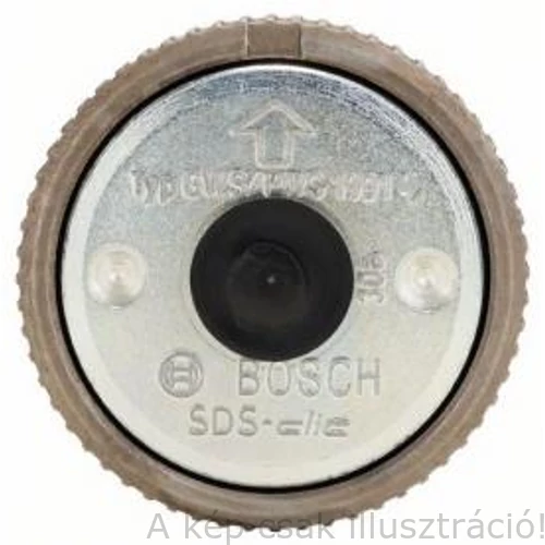 BOSCH gyorsbefogó anya SDS-click M14 (AEG,Black+Decker,Bosch,Dewalt,Flex,Hitachi,Makita,Metabo) sarokcsiszolókhoz