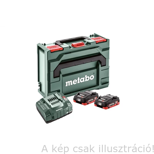 METABO Akkus alapkészlet 2x18V/4,0 Ah LiHD akku+ ASC 145 12V-36V ULTRA + ML töltő 685130000 ( kifutott termék)