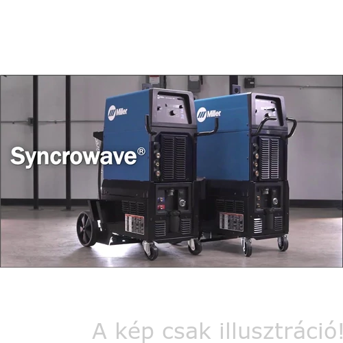 Miller SYNCROWAVE 400 AC/DC TIGRUNNER 400V,CE, incl. powersource wattercooler and Trollley set.(áramforrás,vízhűtő,kocsi) 907783003 DEMO!