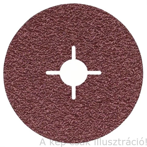 125mm-P60 Fibertárcsa SAIT SDISC 125 P 2A-X Acélhoz