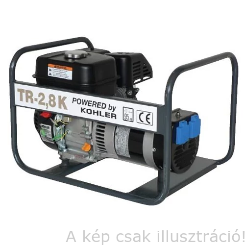 Áramfejlesztő- aggregátor benzines KOHler motoros  TR-2,8-K