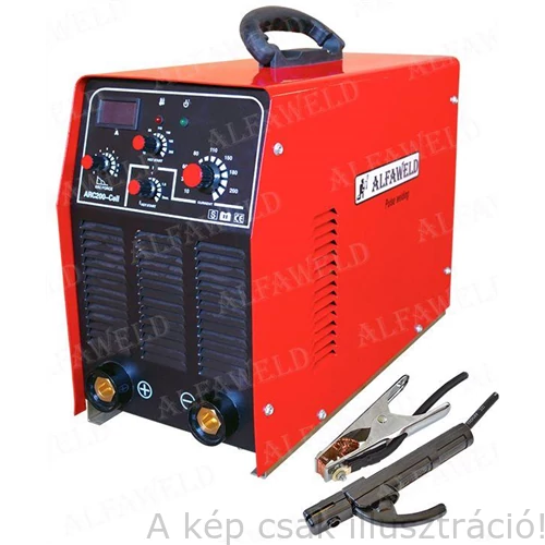 Heg. inverter ARC 200i 200A/230V Cellulose MMA hegesztőgép  (200A-60%Bi) test és munka kábellel   H-189252