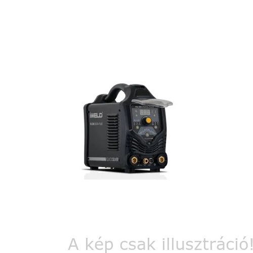 Heg. inverter IWELD TIG 200 DC Digital Pulse 4fm-es SR 26 AVI pisztollyal,test és munka kábelekkel 800TIG200DIPU - DEMO -