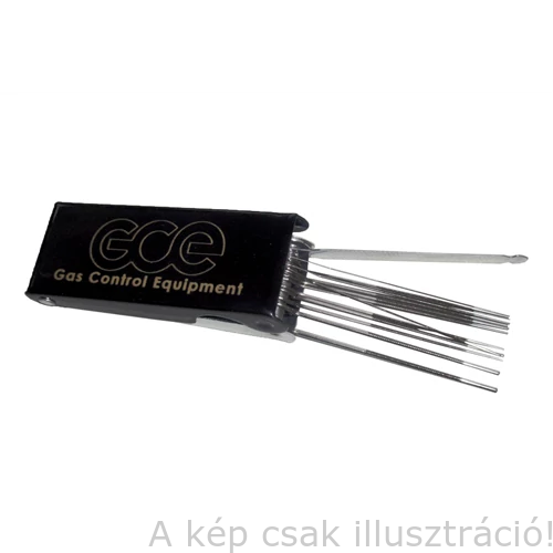 Láng tisztítótű klt.(12db tű és 1 db reszelő) (GCE) ø 0,5-1,6 mm  (12db/karton) GCE 9430860