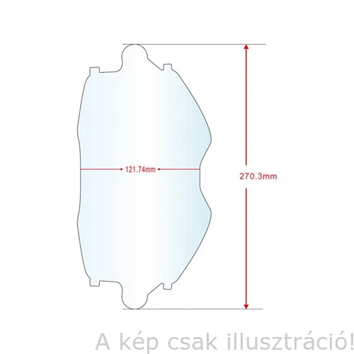 Hegesztő pajzs köszörűs FLIP-UP  védőplexi (2 darab/csomag) IWELD 8FLPUPGRDCOLENS