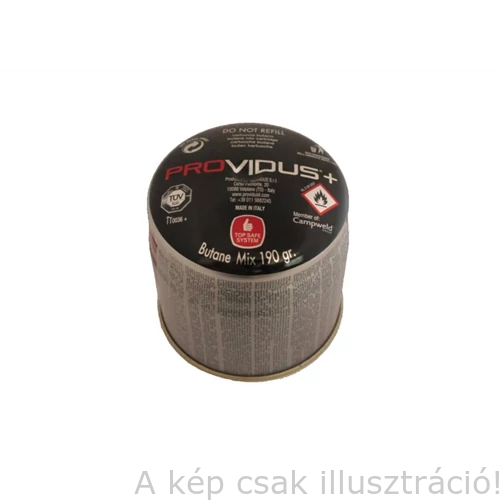 Palack Pb 190g-os PROVIDUS TOP SAFE, biztonsági palack CG190TS