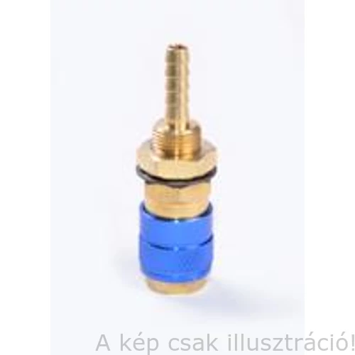 MIG/MAG gyorscsatlakozó gépre 8mm-es tömlőhöz (vízhez) kék  800701P041146