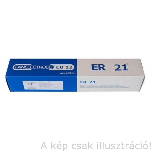 Rutilos bevont elektróda ER21 2,5x350mm PANELECTRODE (2,5kg/cs)