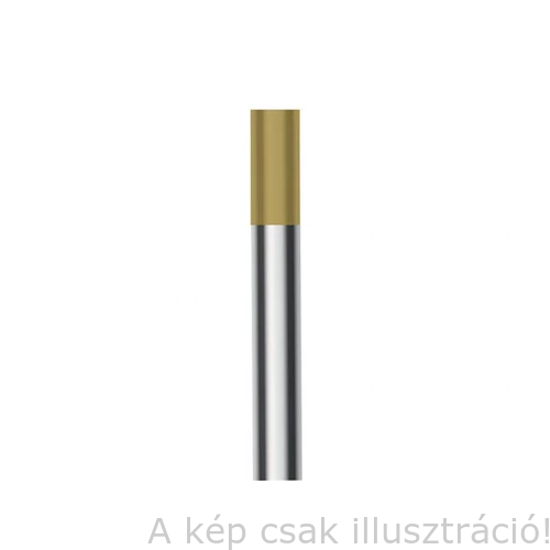 Volfrám elektróda WL15 (arany) 4,8x175mm, 5db/csomag IW. 800CL48175