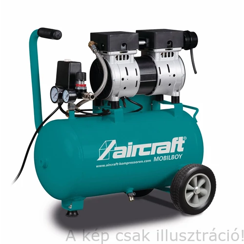 Levegős kompresszor MOBILBOY SILENCE  131/24 E dugattyús AIRCRAFT  2002315