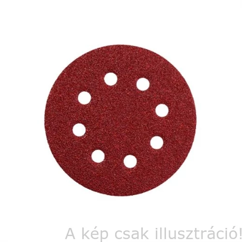 125mm-P40 tépőzáras csiszlólap (5db/cs.)  METABO 631226000