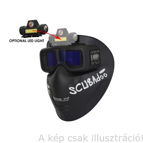 Hegesztő fejMASZK automata IWELD SCUBADOO LCD - 8SCUBDMSK, Akció!