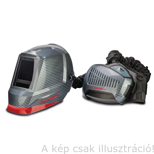 Hegesztő fejpajzs automata frisslevegős VarioProtect XXL-W TC Air TH3 ,4 érzékelős látómező,  SCHWEISSKRAFT 1654055