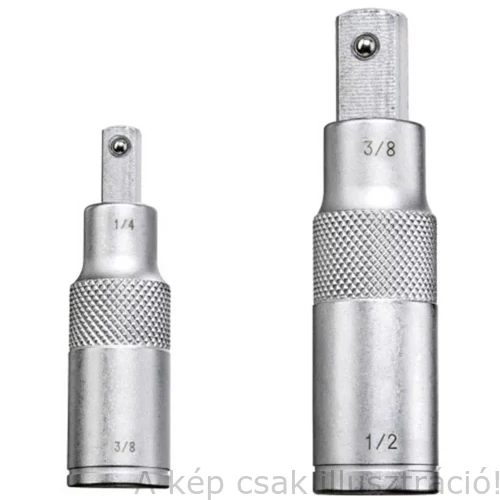 Átalakító és hosszabbító 1/4''-3/8'' - 1/2''-3/8'' 2 részes (GEDORE R67131002)