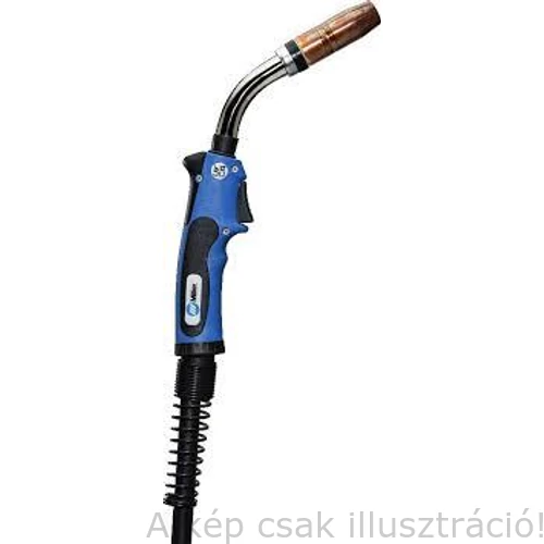 MIG/MAG hegesztő pisztoly Miller® EuroGunr W-500 (500A@100%) vízhűtéses,1,2mm-ig 4,5m hosszú Miller:058023002