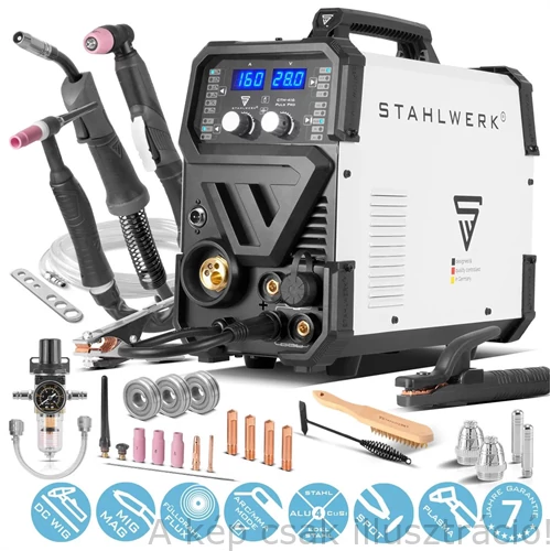 Heg. inverter STAHLWERK 6 az1-ben kombinált hegesztőgép CTM-416 Puls Pro 6-in-1  STAHLWERK  1254