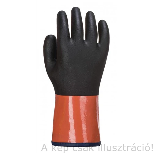 Muv. kesztyű AP91 Chemdex Pro, Cut 5 vágás és vegyszerálló fekete/narancs  9/L
